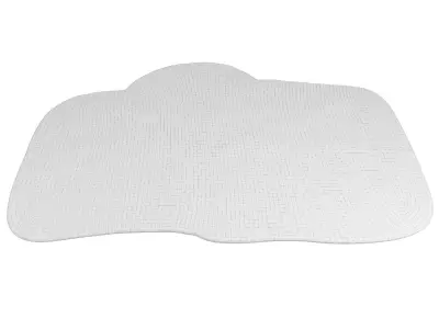 Unique Messy Moriah Rug 3D model