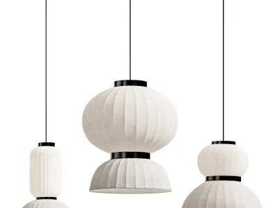 Renne Pendant Lights 3D model