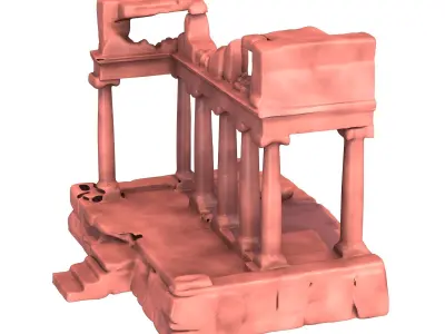 Ancient Ruins 10 3D print model