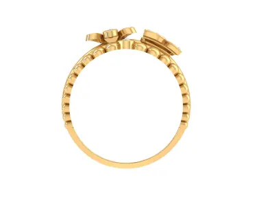  Women Ring MTL 3dm STL OBJ FBX Details 3D print model 40