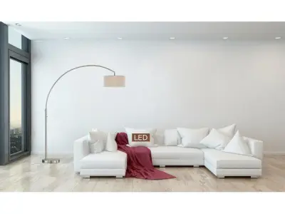 Cesar Arched Floor Lamp 3D model