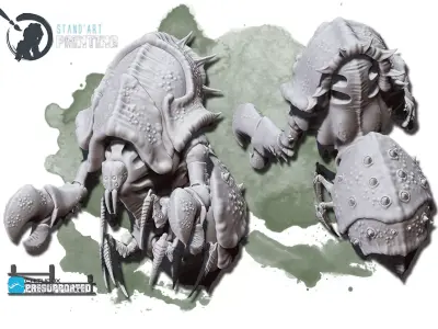 Behemoth two miniatures 3D model