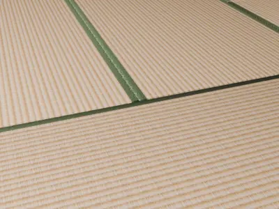 TATAMI MAT Low-poly 3D model