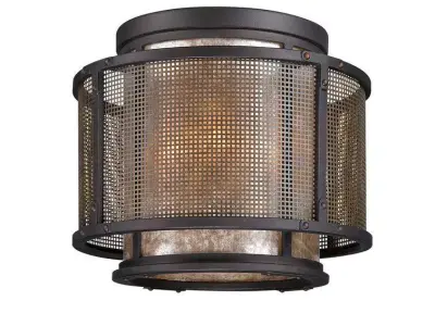 Kyra Glass Flush Mount 3D model