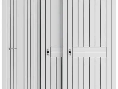 Interior doors 021 3D model