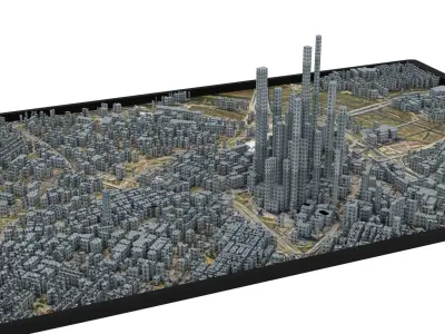 City of Dallas 3D model