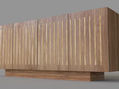 Coyne Credenza 3D model