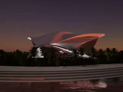 Parametric Architecture 3D model