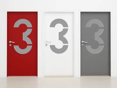 Exterior Door 10 3D model