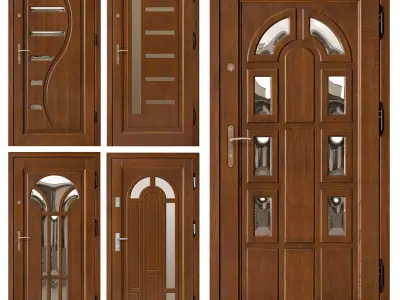 Entrance Doors 1 3D model