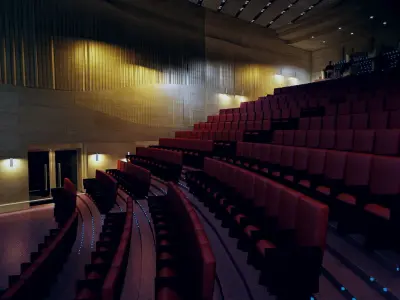 Movie Theater  3D model