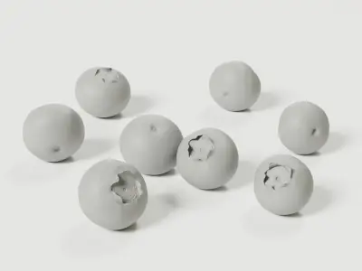  Blueberries - 4 Variations 