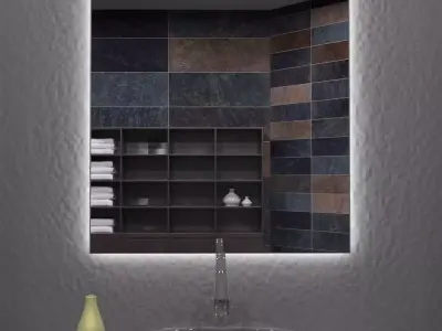 Illuminated Mirror 4 3D model