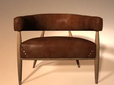 jensen chair 3D model