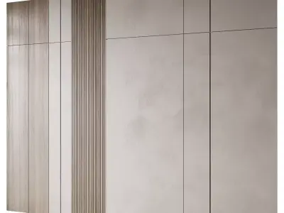 wall panel 43 3D model