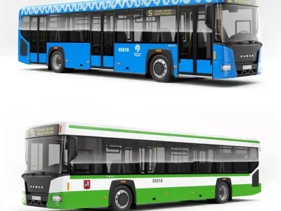 City Bus 3D model