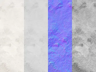 Decorative plaster Seamless decorative plaster material Texture