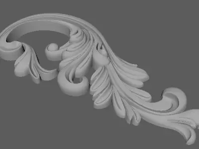 Decor for furniture 3D model 33