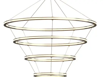 Untitled halo pendant light 3D model