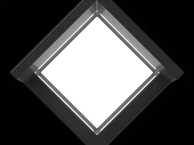 3822xx Paletto Lightstar LED street lamp 3D model