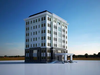 Office house 8 3D model