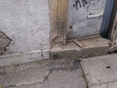 Abandoned transformer station 3D model