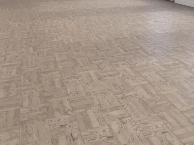 Parquet - Laminate - Wooden floor Low-poly 3D model 9