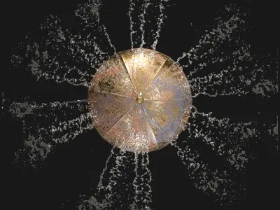 fountain vol 10-01 free Free 3D model