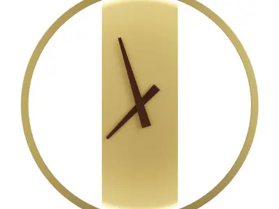 TIME SCONCE Low-poly 3D model