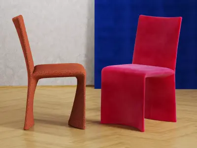 Ketch pair of chairs 3D model