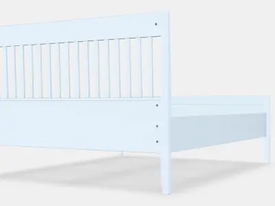 IDANAS Bed frame 1 3D model