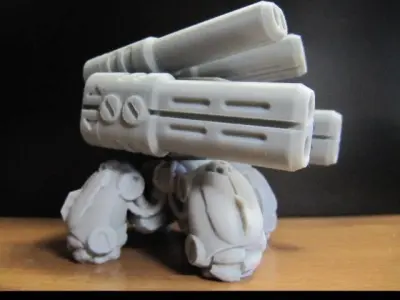 CHIBI-TECH SD - ION VII GUNPOD       3D print model
