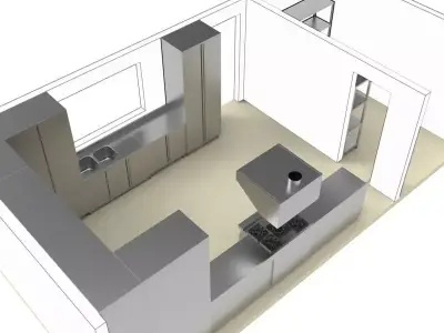 kitchen 9 3D model