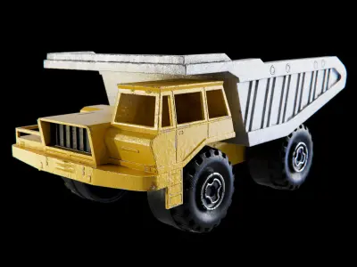 Toy Truck Low-poly 3D model