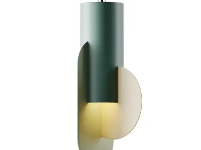 Contemporary Pendant Lamp Suprematic Three CS1 by NOOM 3D model