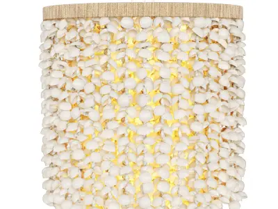 Chandelier Aptos Shell 3D model