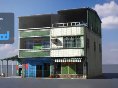 TW house 016 3D model