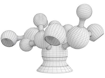 Delightfull Atomic Low-poly 3D model