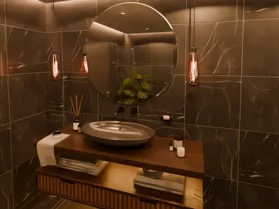 Bathroom Interior 3D model