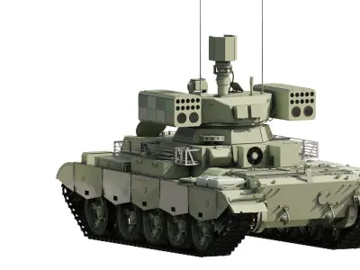 QN-506 multi-weapon tracked armored vehicle 3D model