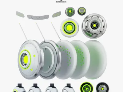 Cute baby monitor II  3D model