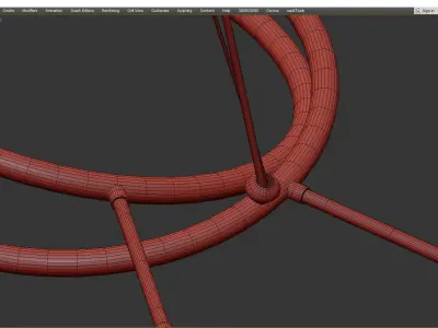 Delightfull Cosmo Suspention Light Black 6 Low-poly 3D model