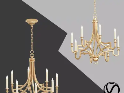  Chapman Visual Comfort Gallery 3D model