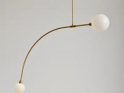 balance pendantby glass 3D model