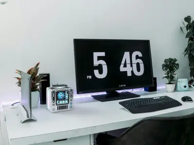 Futuristic Sci-fi Cyberpunk Mini Computer 3D model