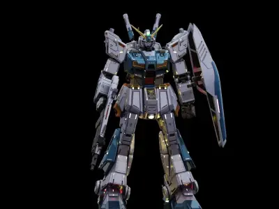 RX-78 NT-1 Gundam Alex 3D model