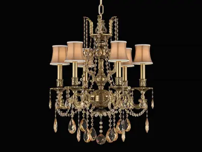 MD 6655-6 Osgona Chandelier 3D model