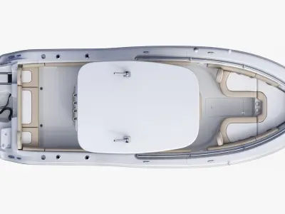  Key West 239FS Fishing Boat and Yamaha 5.3L V8 F350C Engine 