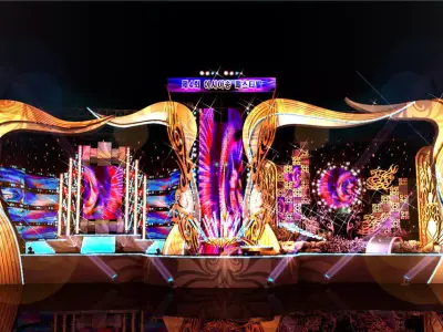 Concert Stage 4 3D model