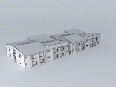 Studio Apartments Free 3D model